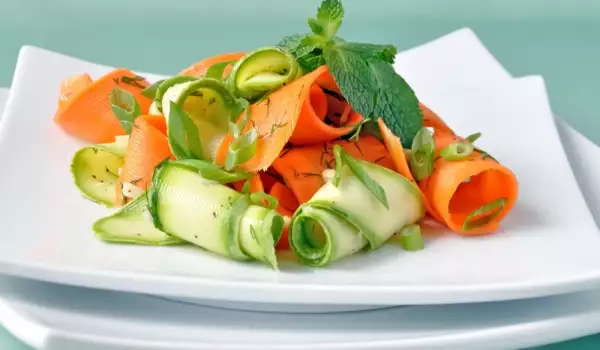 Raw Zucchini Salad