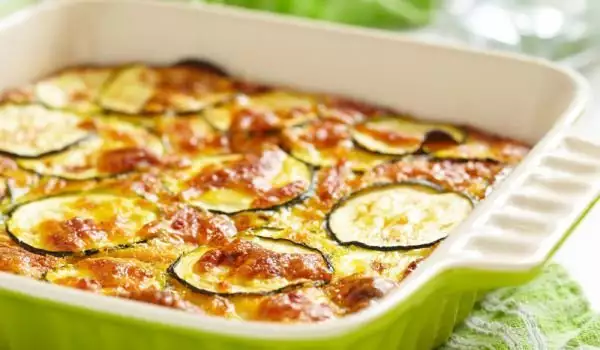 French-Style Open Face Pie with Zucchini