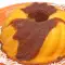 Orange Sponge Cake with Chocolate