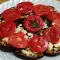 Armenian Eggplant, Tomato and Feta Cheese Salad