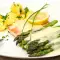 Steamed Asparagus with Light Sauce