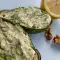 Avocado Dip with Feta Cheese and Garlic