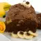 Chocolate and Banana Sponge Cake