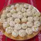 White Crinkle Christmas Cookies