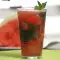 Non-alcoholic Mojito with Watermelon