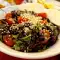 Black Rice, Cherry Tomatoes and Basil Salad