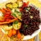 Black Rice with Roasted Vegetables