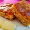 White Chocolate, Walnut and Strawberry Blondies