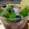 Non-Alcoholic Blueberry Mojito