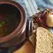 Beans with Ragout in a Pot