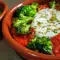 Broccoli with Tomato Sauce and Mozzarella