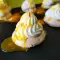 Meringue Cookies with Tangerine Sauce