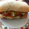 Ciabatta Sandwich with Halloumi