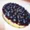 Cheesecake with Blueberries and Cream Cheese