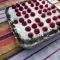 Cheesecake with Mascarpone and Raspberries