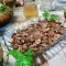 Fairy Ring Mushrooms with Thyme in Butter