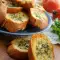 Garlic Bruschettas with Parsley and Dill