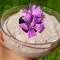 Healthy Pudding with Chia and Blueberries