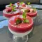 Two-Color Strawberry Pudding