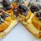 Eclair Cake with Creme Brulee and Chocolate