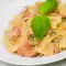 Farfalle with Chorizo and Zucchini