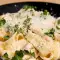 Fettuccine with Chicken and Cream Sauce