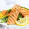 Salmon with Green Beans and Orange Sauce