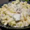 Fusilli with Blue Cheese and Mushrooms