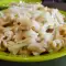 Fusilli with Oyster Mushrooms and Cream