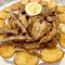 Fried Gavros Anchovies