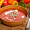 Gazpacho with Yogurt