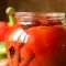 Roasted Peppers for Salad with Garlic