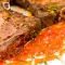 Oven Grilled Steaks with Tomato Sauce