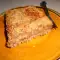 Arranged Apple Pie with Semolina