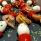 Festive Bites with Herring and Quail Eggs