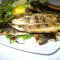 Grilled Herring Fillet with a Salad Mix