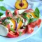 Caprese with Peaches