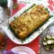 Potato Cake with Minced Meat and Red Peppers