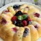 Air Fryer Keto Berry Sponge Cake