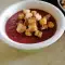 Cream Soup with Parsnip and Beetroot