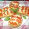 Crostini with Tomatoes and Mozzarella