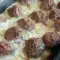 Meatballs with Leeks and Processed Cheese