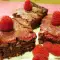 Raspberry Cream Cheese Brownies