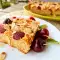 Butter Cake with White Chocolate and Cherries