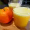 Natural Juice from Tangerines and Oranges