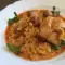 Spanish-Style Rice with Rabbit and Mushrooms