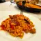 Vegetable Paella with Saffron Milkcap