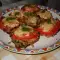 Stuffed Mushrooms with Rice and Veggies