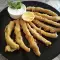 Breaded Green Beans with Lemon Sauce