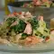 Salmon Fettuccine with Parsley